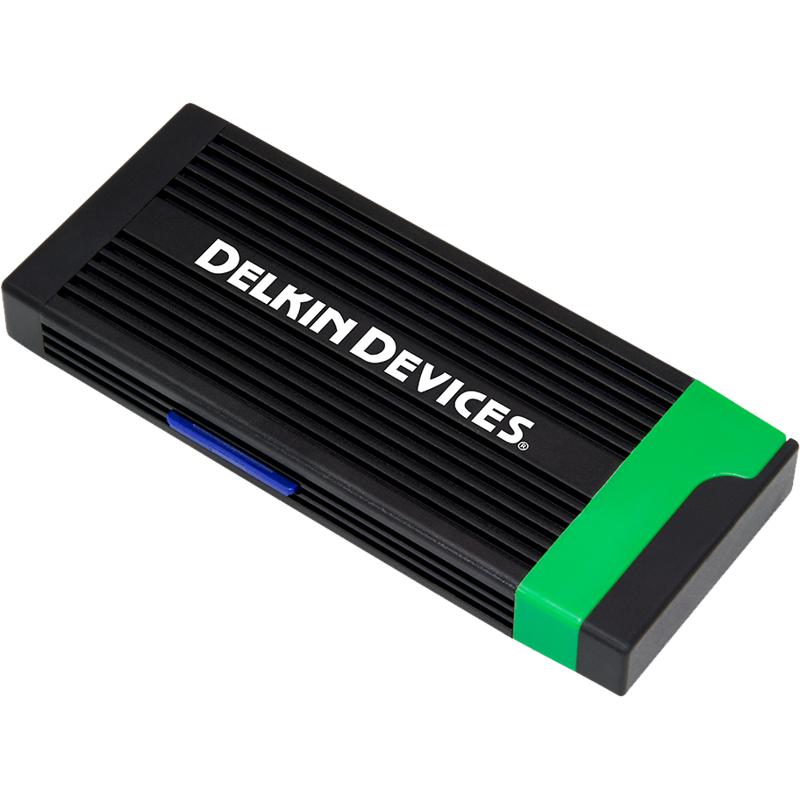 Czytnik kart pamięci Delkin Cardreader CFexpress Type B oraz SD UHS-II (kabel typu C do C oraz Type C do A)