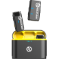 Hollyland Lark M1 Duo zestaw bezprzewodowy audio 2.4GHz (TX+TX+RX) zasięg do 200m (z etui ładującym)