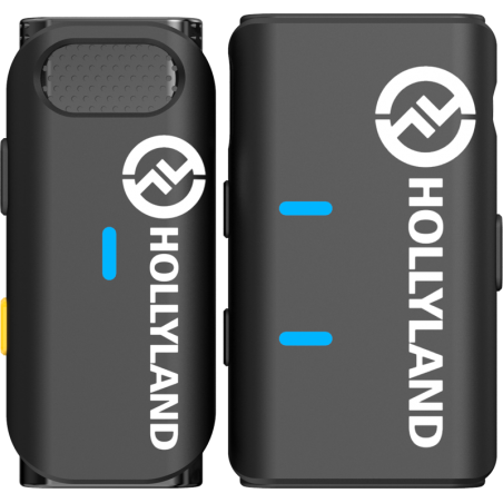Hollyland Lark M1 Solo zestaw bezprzewodowy audio 2.4GHz (TX+RX) zasięg do 200m