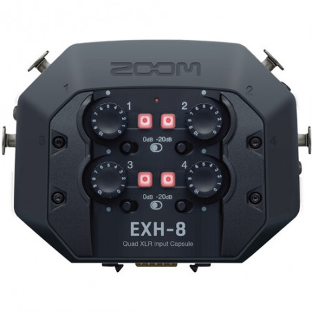 Zoom EXH-8 dodatkowa kapsuła z 4 wejściami do rejestratora Zoom H8