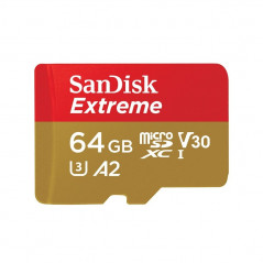 Karta pamięci SanDisk Extreme SDXC 64GB 160/90 MB/s V30 A2 U3 4K