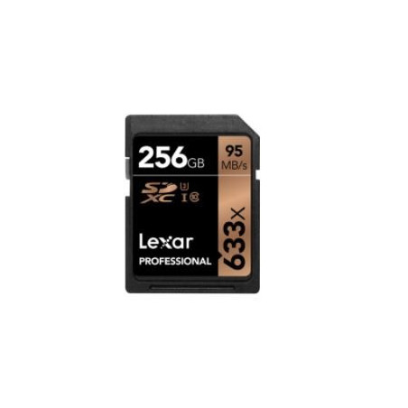 Karta pamięci LEXAR 256GB X633 PROFES. SDXC UHS-1 (U3) (CLASS10)
