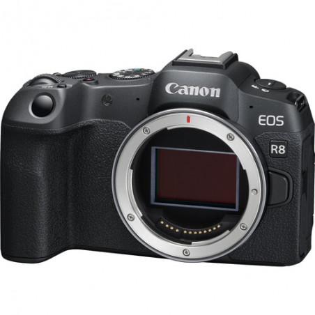 Canon EOS R8 + obiektyw RF 24-50mm f/4.5-6.3 IS STM + RABAT 500zł na obiektywy RF + mikrofon Canon DM-E100 za 1zł