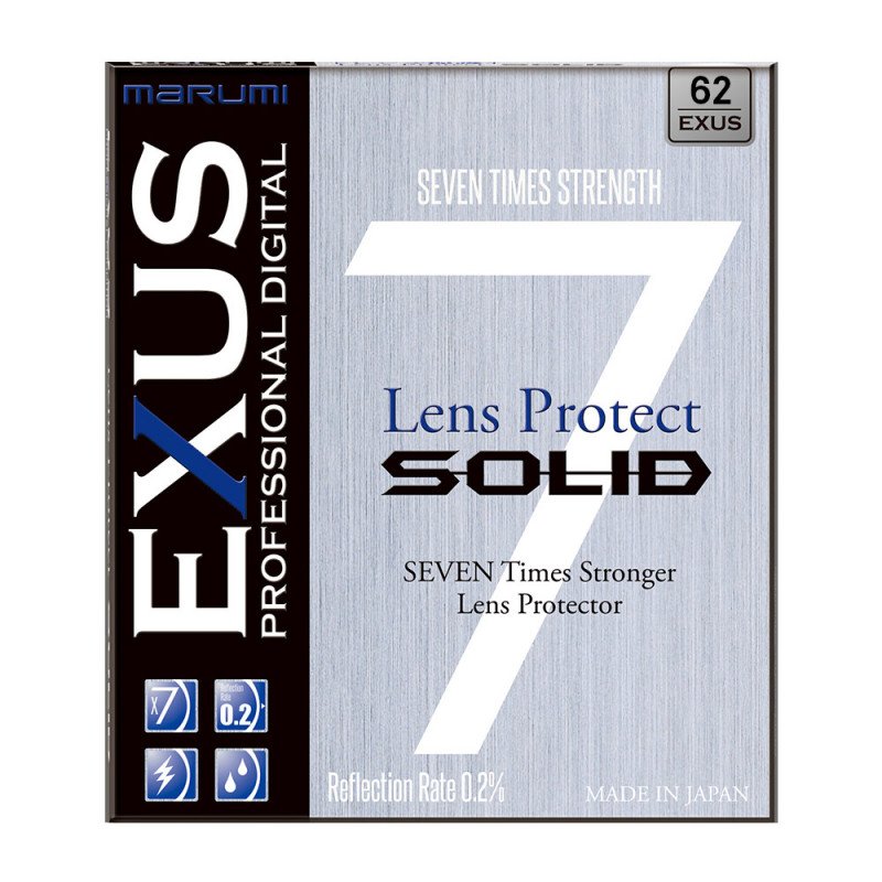 MARUMI EXUS SOLID Filtr fotograficzny Lens Protect 62mm