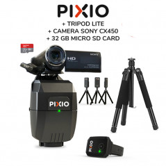 PIXIO robot operator + kamera SONY CX450 + karta microSD 32GB + statyw LITE