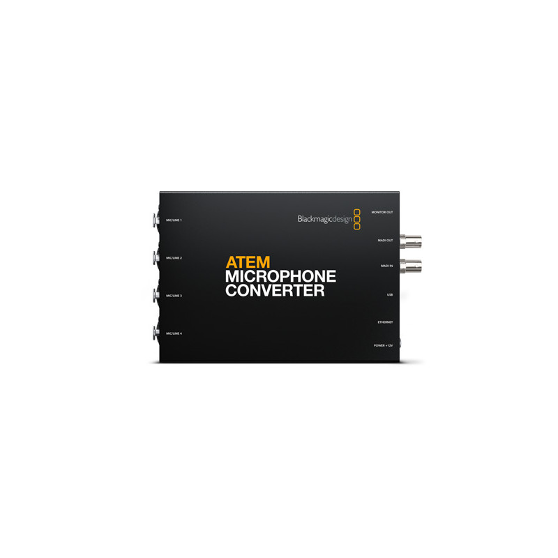 Blackmagic ATEM Microphone Converter Blackmagic ATEM Microphone Converter
