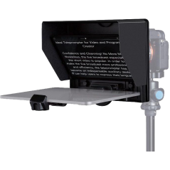 Feelworld TP10 przenośny teleprompter z mocowaniem do smartfona lub aparatu