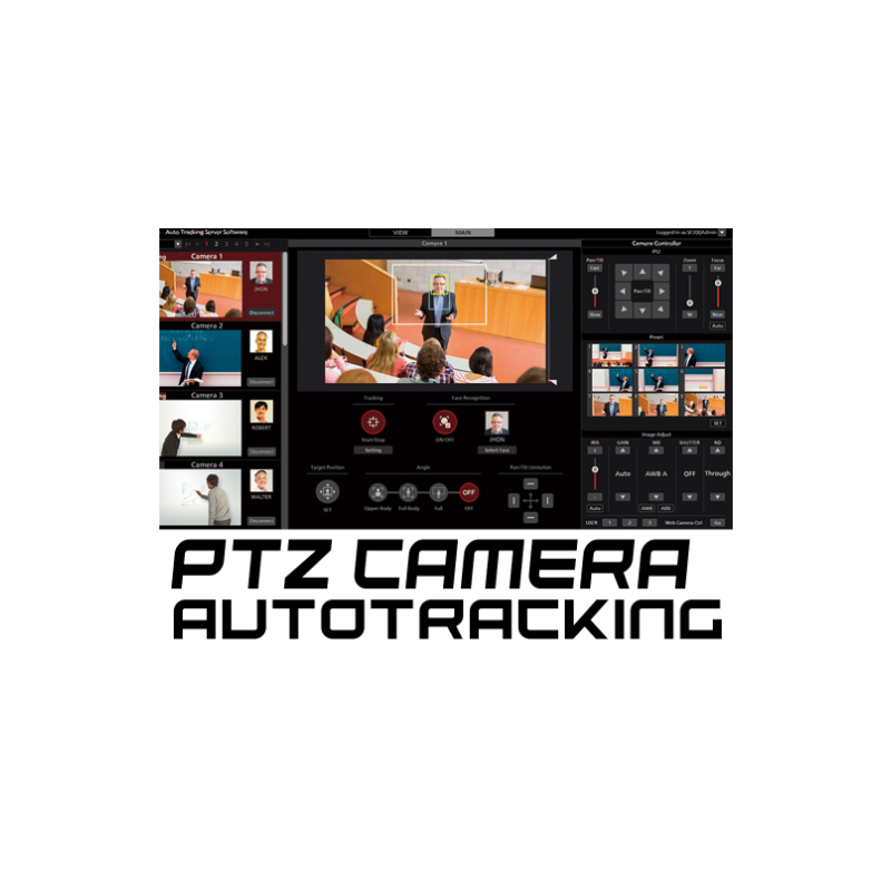 Panasonic AW-SF200 oprogramowanie do automatycznego śledzenia