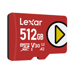 Karta pamięci LEXAR  PLAY microSDXC UHS-I R150 512GB