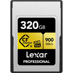 Karta pamięci LEXAR CFexpress Pro Gold R900/W800 (VPG400) 320GB (Type A)