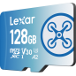 Karta pamięci LEXAR FLY microSDXC 1066x UHS-I / R160/W90MB (C10/A2/V30/U3) 128GB