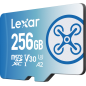 Karta pamięci LEXAR FLY microSDXC 1066x UHS-I / R160/W90MB (C10/A2/V30/U3) 256GB
