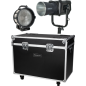 Nanlux Evoke 1200 Spot Light z soczewka Fresnel FL-35 oraz walizką transportową