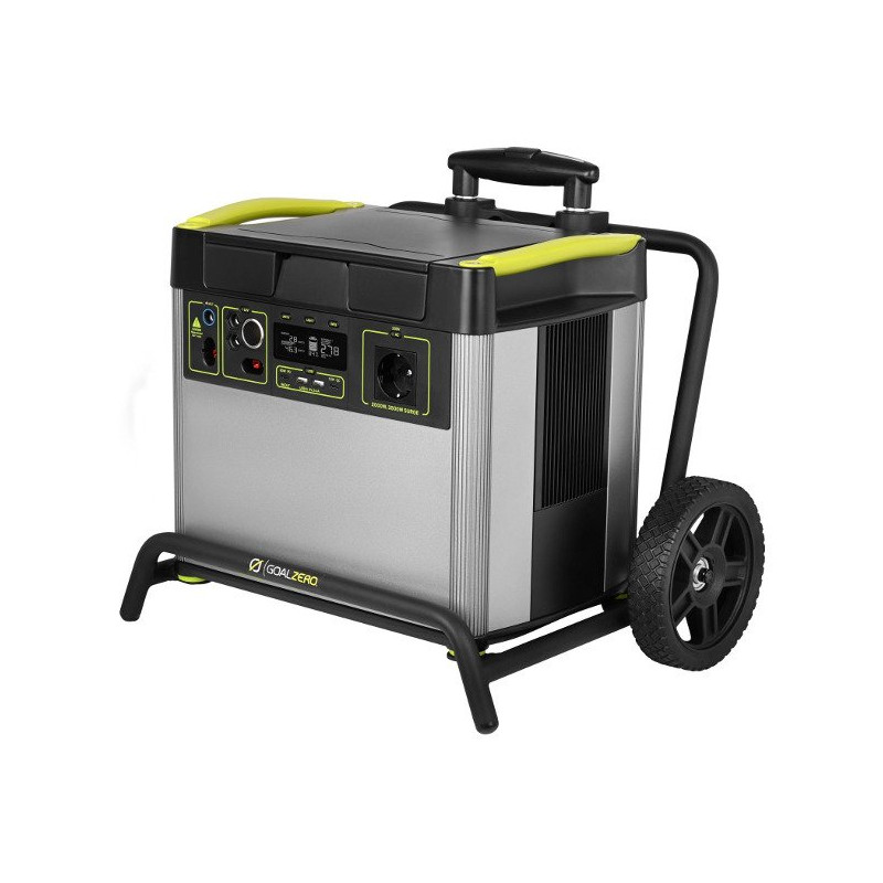 Goal Zero Yeti 3000X (230V) Bardzo mobilna przenośna stacja energii o ekstremalnie wysokiej pojemności.