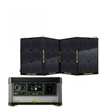 Goal Zero Yeti 1500X EU z panelem Nomad 200 terenowy zestaw solarny