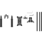 SmallRig 2896 Basic Shoulder KIT naramiennik z akcesoriami SmallRig 2896 Basic Shoulder KIT naramiennik z akcesoriami