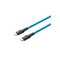 Kabel fotograficzny Mathorn MTC-510 5m 10Gbps 60W USB C-C ArcticBlue Kabel fotograficzny Mathorn MTC-510 5m 10Gbps 60W USB C-C ArcticBlue