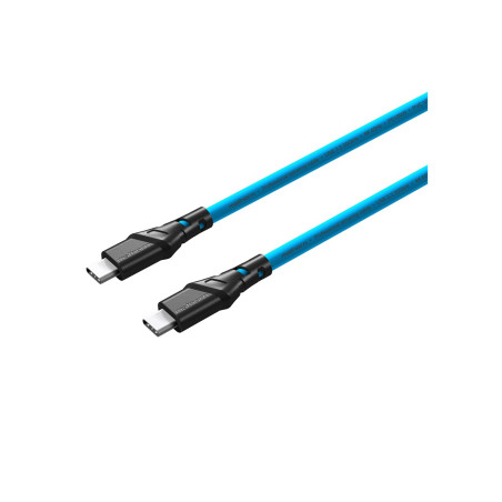 Kabel fotograficzny Mathorn MTC-210 2m 20Gbps 4K 60Hz PD100W USB C-C ArcticBlue