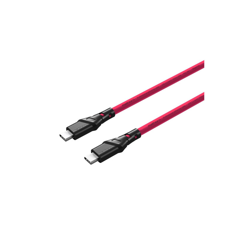 Kabel fotograficzny Mathorn MTC-510M 5m 10Gbps 60W USB C-C Magenta