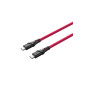 Kabel fotograficzny Mathorn MTC-510M 5m 10Gbps 60W USB C-C Magenta