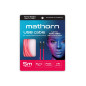 Kabel fotograficzny Mathorn MTC-510M 5m 10Gbps 60W USB C-C Magenta
