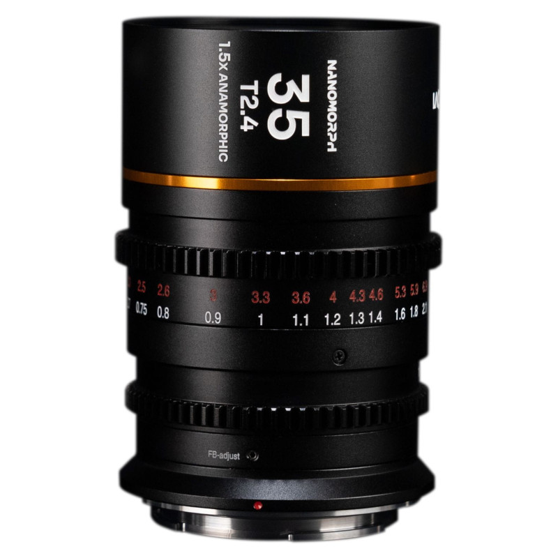 Obiektyw Venus Optics Laowa Nanomorph 35 mm T2,4 1,5X S35 Amber do Sony E