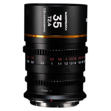 Obiektyw Venus Optics Laowa Nanomorph 35 mm T2,4 1,5X S35 Amber do Sony E
