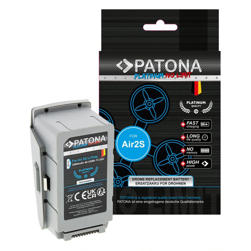 PATONA akumulator Platinum DJI Air 2S Mavic Air 2 PATONA akumulator Platinum DJI Air 2S Mavic Air 2