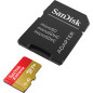 Karta pamięci SanDisk EXTREME 128GB 190/90 MB/s Mobile microSDXC A2 C10 V30 UHS-I U3
