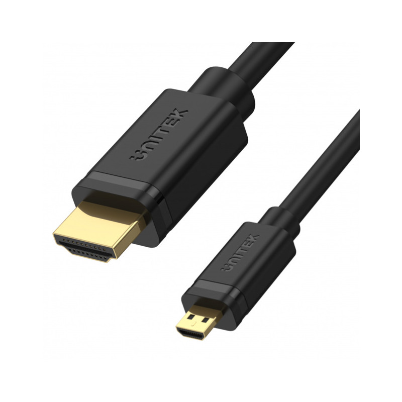 Kabel micro HDMI - HDMI 2.0 Unitek 4K 60Hz 2m