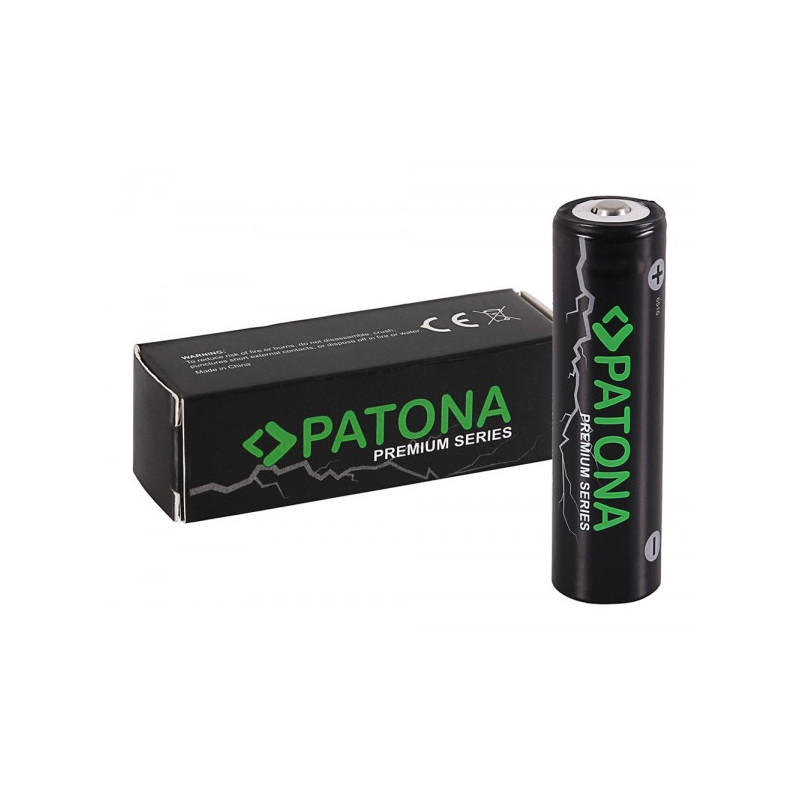 PATONA Premium Cell 18650 sharp top, 3350mAh, 3.7V, Li-Io