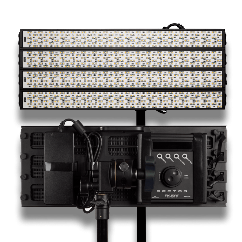 Akurat Sector modułowy system oświetlenia RGBWW  + książka OŚWIECENIE Analogowe światło – cyfrowa kamera za 1zł
