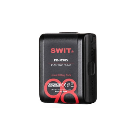 SWIT PB-M98S kieszonkowy akumulator V-mount o pojemności 98 Wh