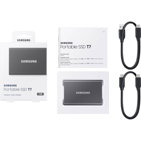 Dysk SSD Samsung T7 1TB USB 3.2 Gen.2