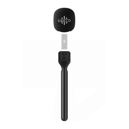 LUUCCO WireFree adapter ręczny do kompaktowego mikrofonu bezprzewodowego