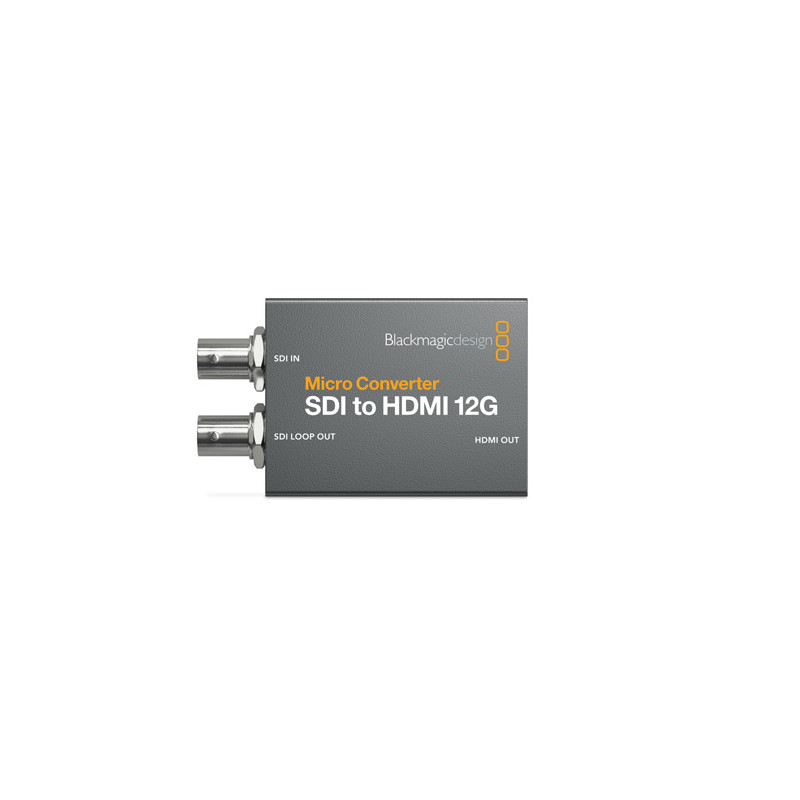 Blackmagic Micro Converter SDI do HDMI 12G (zasilacz w zestawie) Blackmagic Micro Converter SDI do HDMI 12G (zasilacz w zestawie)