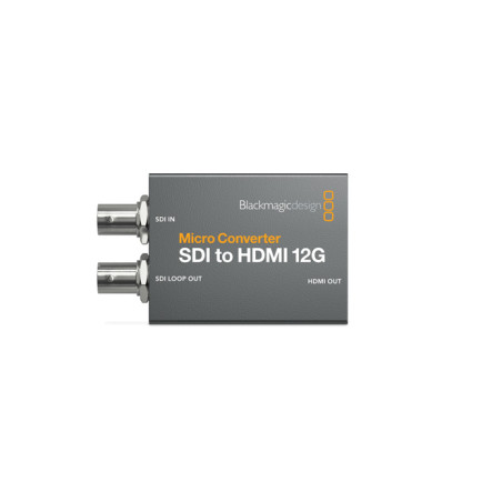 Blackmagic Micro Converter SDI do HDMI 12G (zasilacz w zestawie)