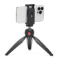 Manfrotto MKPIXICLMII-BK statyw PIXI mini z głowicą kulową i uchwytem na telefon MCLAMP, udźwig 1kg