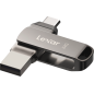 Lexar JumpDrive Dual Drive D400 Type-C/Type-C & Type-A, up to 130MB/s read (USB 3.1) 64GB