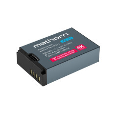 Mathorn MB-105 850mAh USB-C zamiennik baterii Canon LP-E12 z funkcją ładowania przez USB