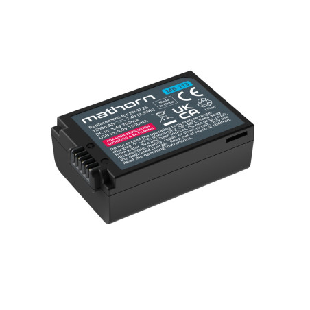 Mathorn MB-113 1250mAh USB-C zamiennik baterii Nikon EN-EL25 z funkcją ładowania przez USB