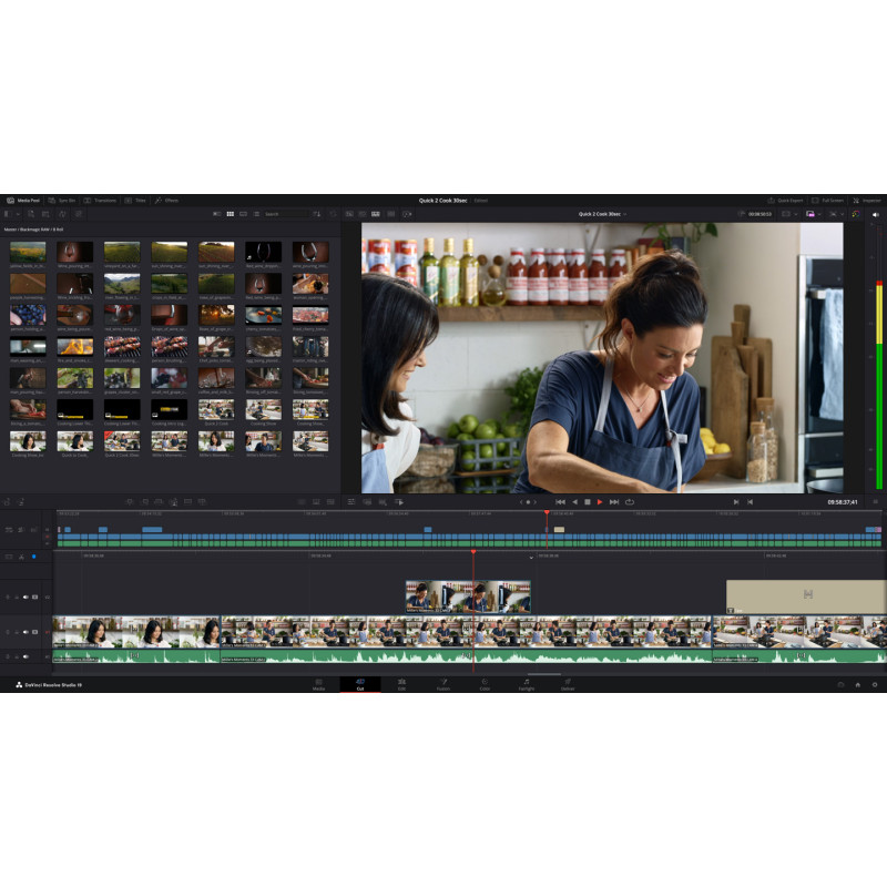 Blackmagic Design DaVinci Resolve 20 Studio software (klucz licencji)