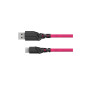 Kabel fotograficzny Mathorn MTC-500M 5m 10Gbps 60W USB A-C Magenta
