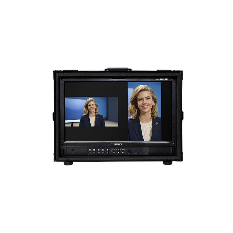 SWIT FM-215HDR 21,5-calowy monitor, 1000 nitów, 12G-SDI, HDR, QD-LED