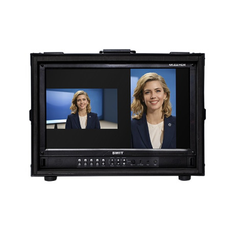 SWIT FM-215HDR 21,5-calowy monitor, 1000 nitów, 12G-SDI, HDR, QD-LED