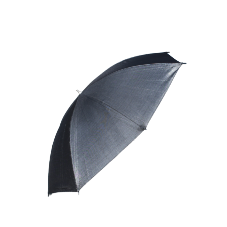 Delamax parasol studyjny grafitowy zewnątrz - srebrny wewnątrz 84cm