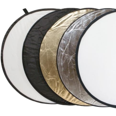 Delamax Blenda Foto Tło Dyfuzor Plener Studio 5w1 107cm