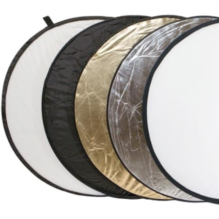 Delamax Blenda Foto Tło Dyfuzor Plener Studio 5w1 107cm