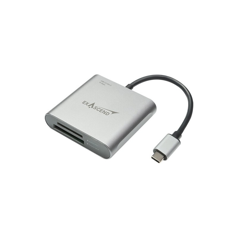 Czytnik kart ExAscend CFexpress Type B / SD USB 3.2 10Gbps Czytnik kart ExAscend CFexpress Type B / SD USB 3.2 10Gbps