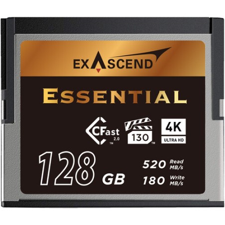 Karta pamięci ExAscend Essential CFast 2.0 128 GB R-550MB/s W-530MB/s